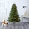 7ft. Pre-Lit South Carolina Spruce Artificial Christmas Tree, White Warm LED Lights